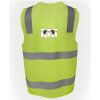 JB's Hi Vis (D+N) Zip Safety Vest Thumbnail