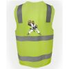 JB's Hi Vis (D+N) Zip Safety Vest Thumbnail