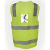 JB's Hi Vis (D+N) Zip Safety Vest Thumbnail