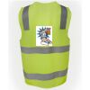JB's Hi Vis (D+N) Zip Safety Vest Thumbnail