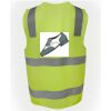 JB's Hi Vis (D+N) Zip Safety Vest Thumbnail