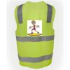 JB's Hi Vis (D+N) Zip Safety Vest Thumbnail