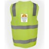 JB's Hi Vis (D+N) Zip Safety Vest Thumbnail