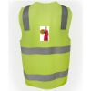 JB's Hi Vis (D+N) Zip Safety Vest Thumbnail