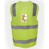 JB's Hi Vis (D+N) Zip Safety Vest Thumbnail