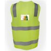 JB's Hi Vis (D+N) Zip Safety Vest Thumbnail