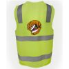 JB's Hi Vis (D+N) Zip Safety Vest Thumbnail