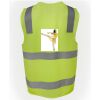 JB's Hi Vis (D+N) Zip Safety Vest Thumbnail