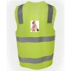 JB's Hi Vis (D+N) Zip Safety Vest Thumbnail