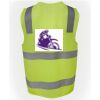 JB's Hi Vis (D+N) Zip Safety Vest Thumbnail