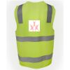 JB's Hi Vis (D+N) Zip Safety Vest Thumbnail