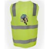 JB's Hi Vis (D+N) Zip Safety Vest Thumbnail