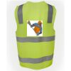 JB's Hi Vis (D+N) Zip Safety Vest Thumbnail