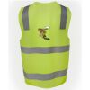 JB's Hi Vis (D+N) Zip Safety Vest Thumbnail