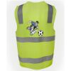 JB's Hi Vis (D+N) Zip Safety Vest Thumbnail