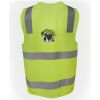 JB's Hi Vis (D+N) Zip Safety Vest Thumbnail