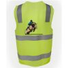 JB's Hi Vis (D+N) Zip Safety Vest Thumbnail