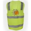 JB's Hi Vis (D+N) Zip Safety Vest Thumbnail