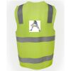 JB's Hi Vis (D+N) Zip Safety Vest Thumbnail