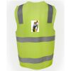 JB's Hi Vis (D+N) Zip Safety Vest Thumbnail