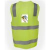 JB's Hi Vis (D+N) Zip Safety Vest Thumbnail