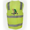 JB's Hi Vis (D+N) Zip Safety Vest Thumbnail