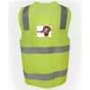 JB's Hi Vis (D+N) Zip Safety Vest Thumbnail