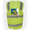 JB's Hi Vis (D+N) Zip Safety Vest Thumbnail