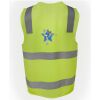 JB's Hi Vis (D+N) Zip Safety Vest Thumbnail