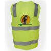 JB's Hi Vis (D+N) Zip Safety Vest Thumbnail