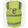 JB's Hi Vis (D+N) Zip Safety Vest Thumbnail