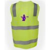 JB's Hi Vis (D+N) Zip Safety Vest Thumbnail