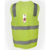 JB's Hi Vis (D+N) Zip Safety Vest Thumbnail