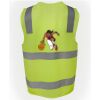 JB's Hi Vis (D+N) Zip Safety Vest Thumbnail