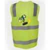 JB's Hi Vis (D+N) Zip Safety Vest Thumbnail