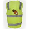 JB's Hi Vis (D+N) Zip Safety Vest Thumbnail