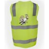 JB's Hi Vis (D+N) Zip Safety Vest Thumbnail