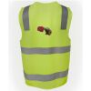 JB's Hi Vis (D+N) Zip Safety Vest Thumbnail