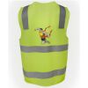 JB's Hi Vis (D+N) Zip Safety Vest Thumbnail