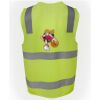 JB's Hi Vis (D+N) Zip Safety Vest Thumbnail