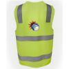 JB's Hi Vis (D+N) Zip Safety Vest Thumbnail
