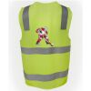 JB's Hi Vis (D+N) Zip Safety Vest Thumbnail