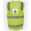 JB's Hi Vis (D+N) Zip Safety Vest Thumbnail