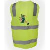 JB's Hi Vis (D+N) Zip Safety Vest Thumbnail
