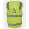 JB's Hi Vis (D+N) Zip Safety Vest Thumbnail