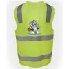 JB's Hi Vis (D+N) Zip Safety Vest Thumbnail