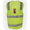 JB's Hi Vis (D+N) Zip Safety Vest Thumbnail