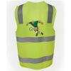 JB's Hi Vis (D+N) Zip Safety Vest Thumbnail