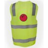 JB's Hi Vis (D+N) Zip Safety Vest Thumbnail