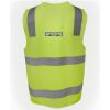 JB's Hi Vis (D+N) Zip Safety Vest Thumbnail